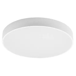 Arcchio Lámpara LED de techo Noabelle, Ø 80 cm, blanco, metal