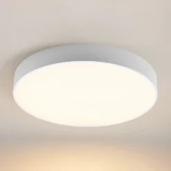 Arcchio Lámpara LED de techo Noabelle, Ø 80 cm, blanco, metal