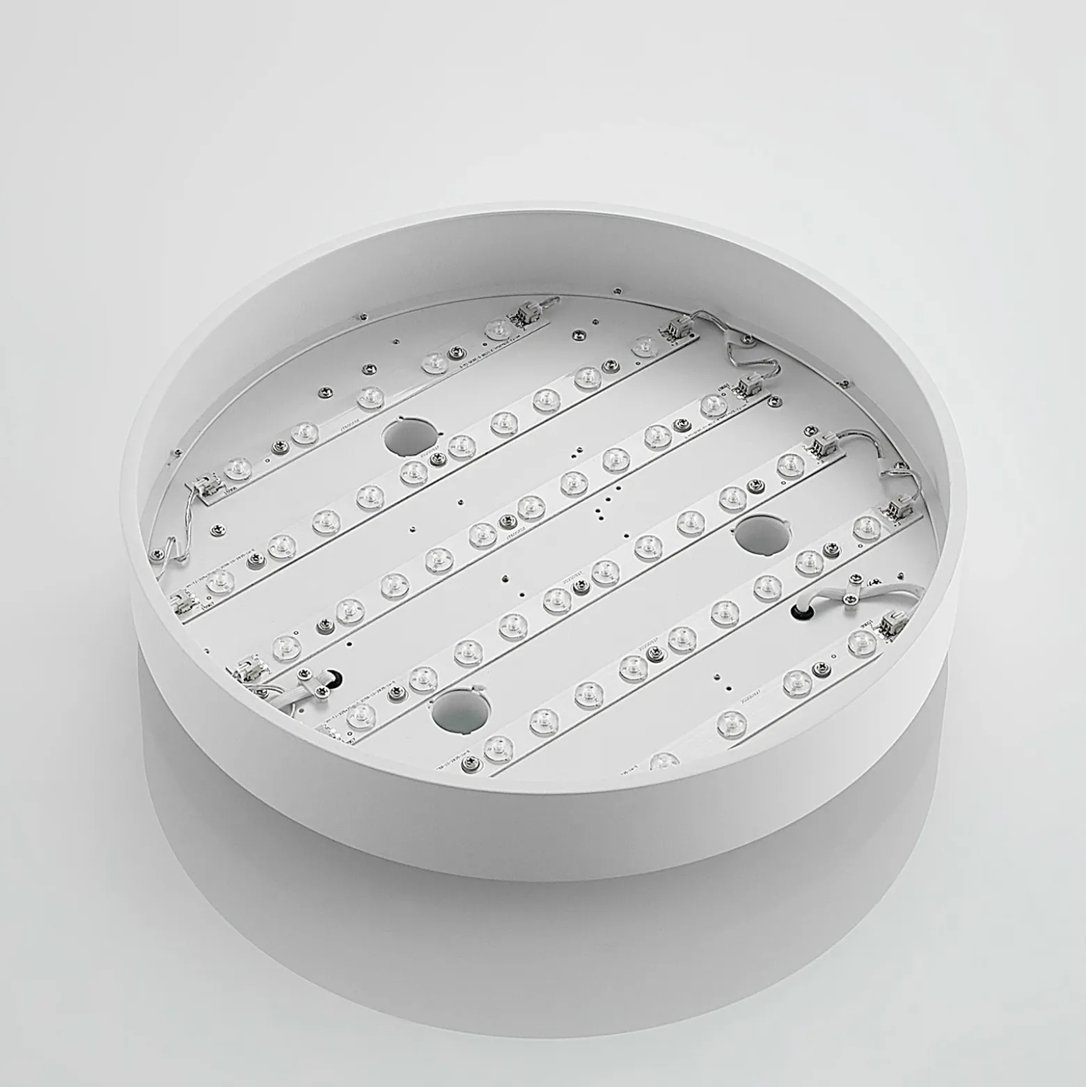 Arcchio lámpara LED de techo Vanida, blanca, Ø 40 cm, arriba/abajo