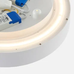 Arcchio lámpara LED de techo Vanida, blanca, Ø 40 cm, arriba/abajo