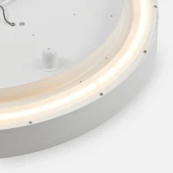 Arcchio lámpara LED de techo Vanida, blanco, Ø 60 cm, arriba/abajo