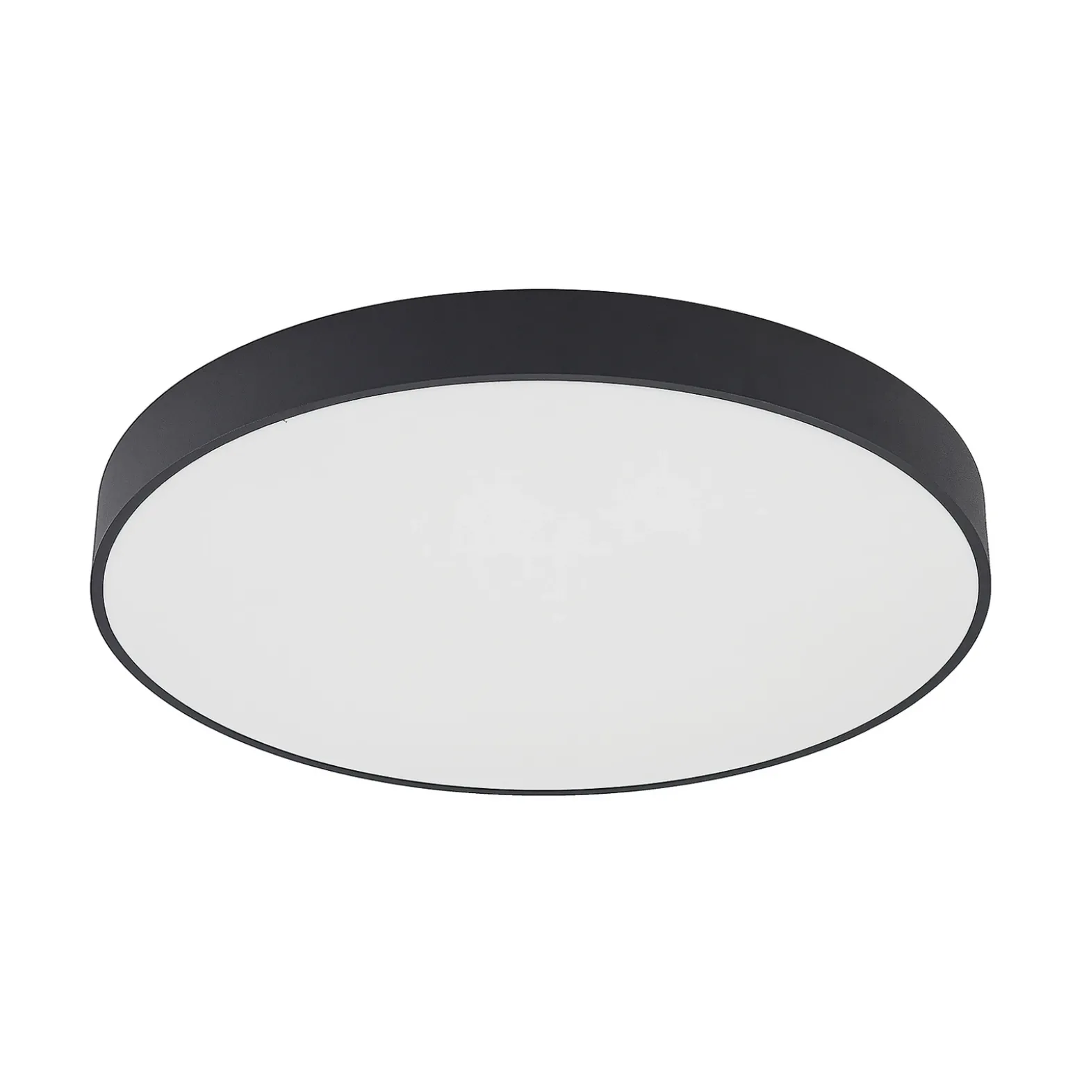 Arcchio lámpara LED de techo Vanida, negro, Ø 60 cm, arriba/abajo