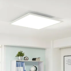 Arcchio Lysander panel LED, CCT, 62 cm, blanco