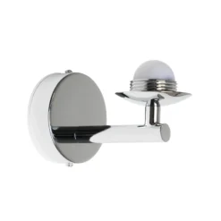 Arcchio Maviris aplique LED para baño bola, vidrio