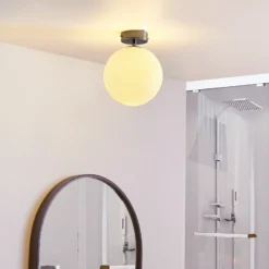 Arcchio Maviris Lámpara de techo para baño, globo, 18 cm
