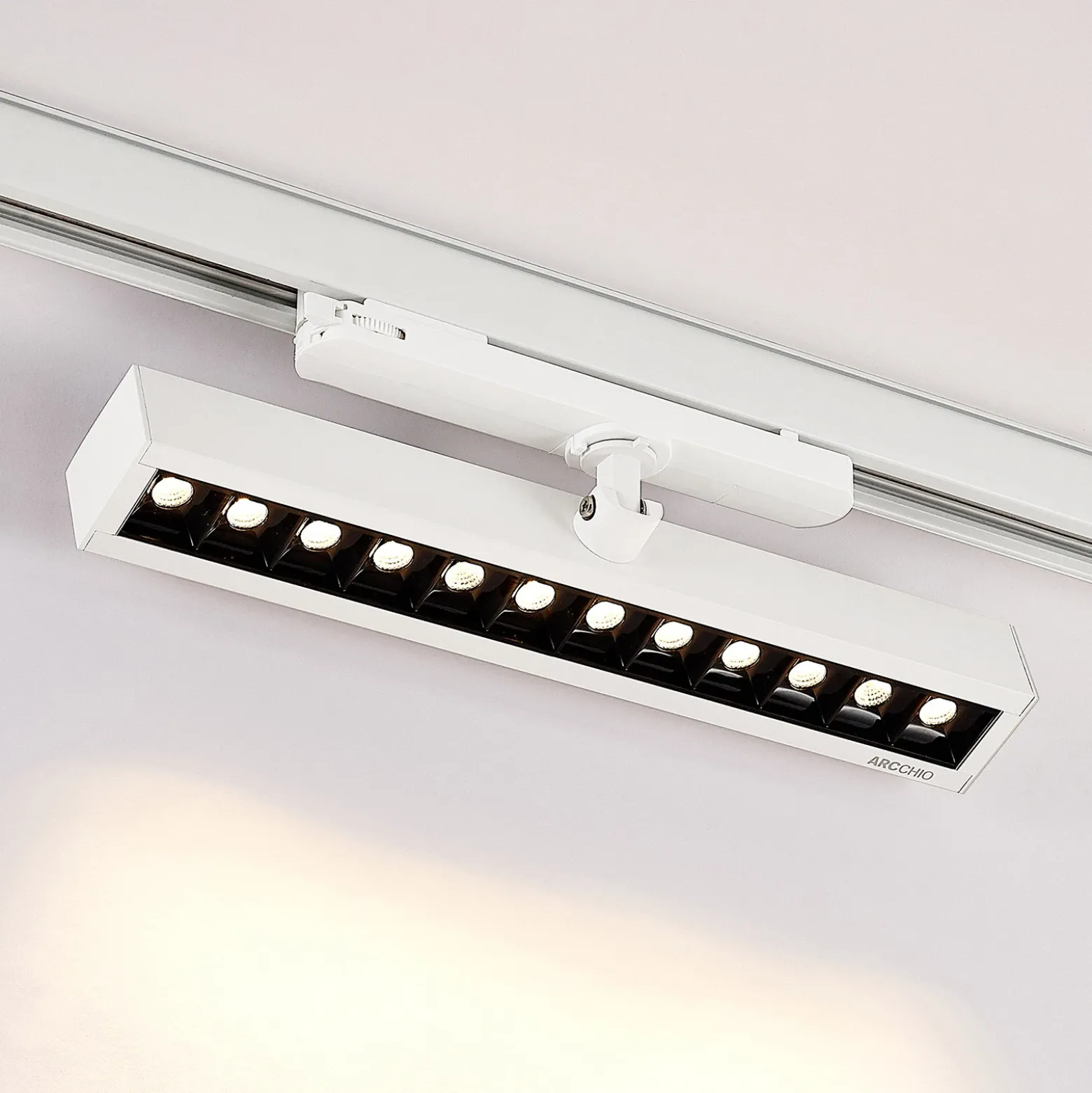 Arcchio Millay foco de riel LED blanco 3000K
