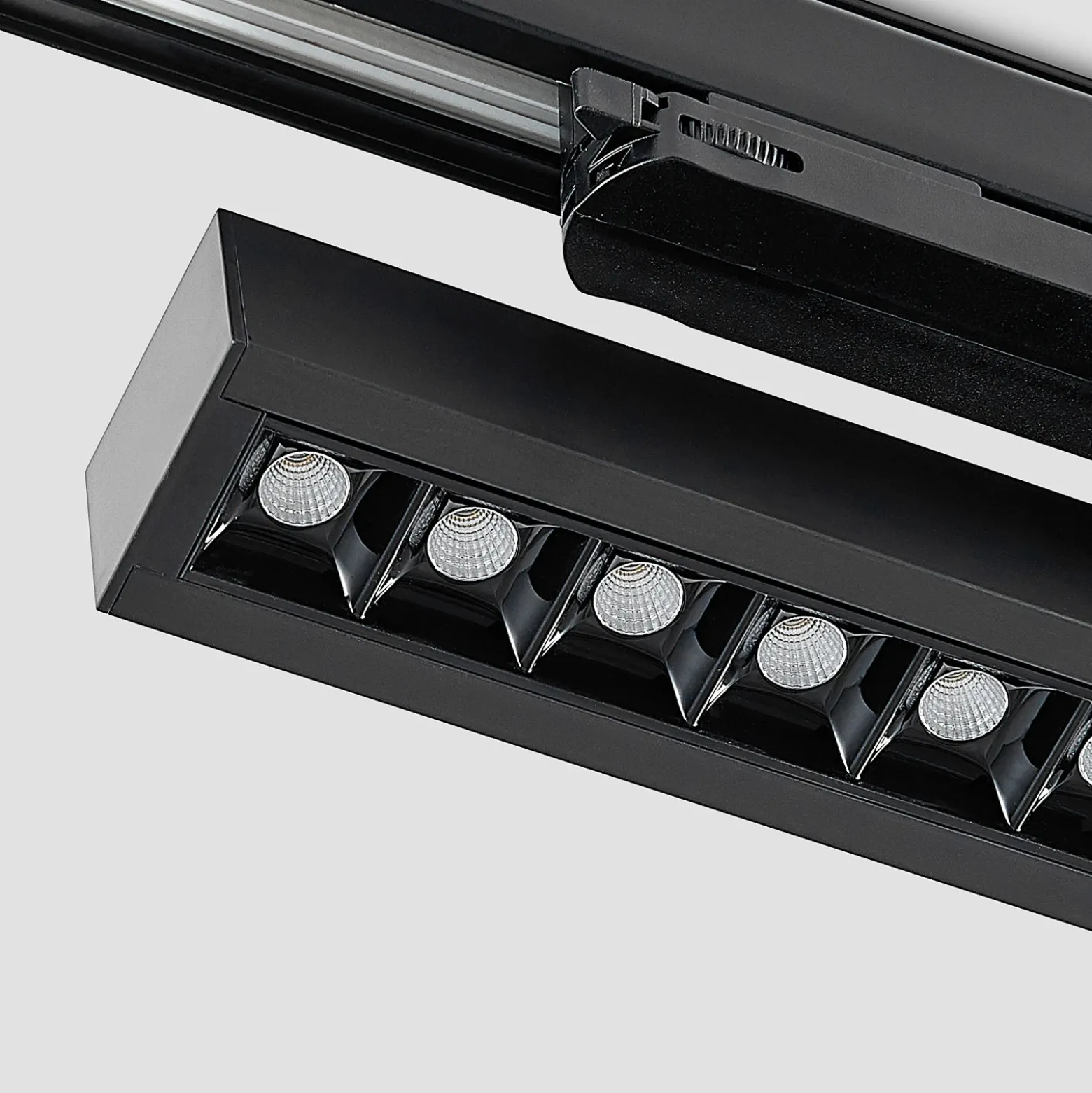 Arcchio Millay foco de riel LED negro 4000K
