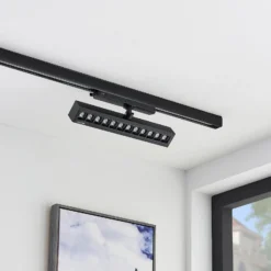 Arcchio Millay foco de riel LED negro 4000K
