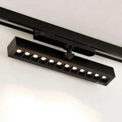 Arcchio Millay foco de riel LED negro 3000K