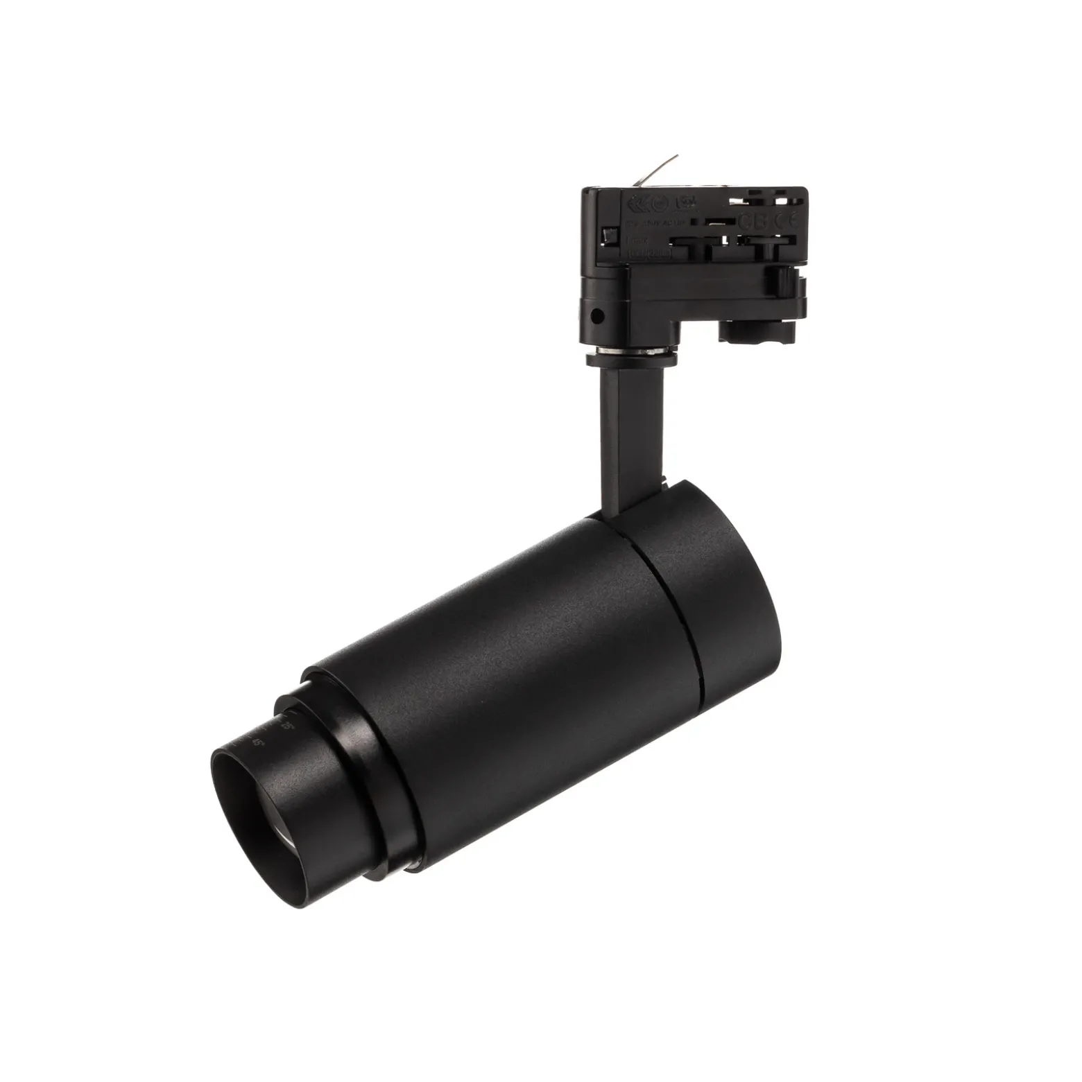 Arcchio Nanna foco de riel LED negro 3000K 21W