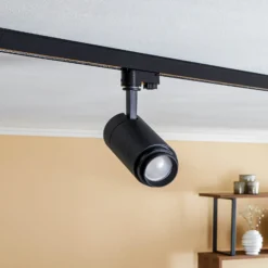 Arcchio Nanna foco de riel LED negro 3000K 21W