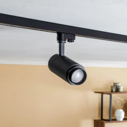 Arcchio Nanna foco de riel LED negro 4000K 21W