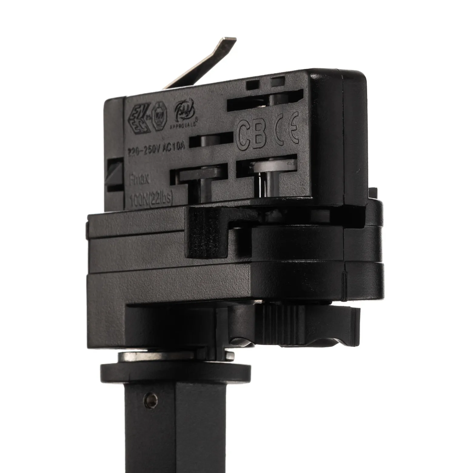 Arcchio Nanna foco de riel LED negro 4000K 21W