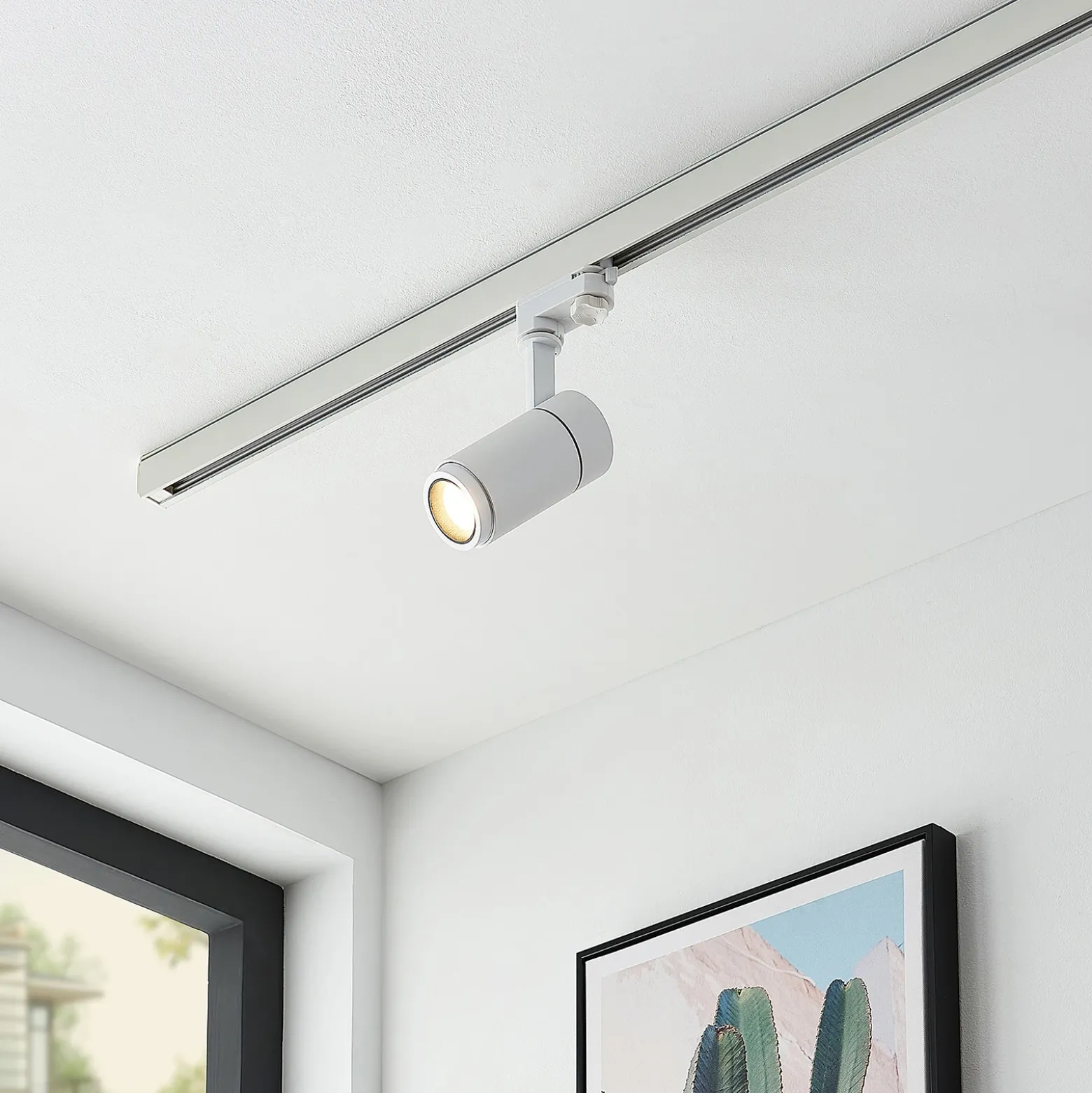 Arcchio Nanna foco de riel LED blanco 3000K 12W