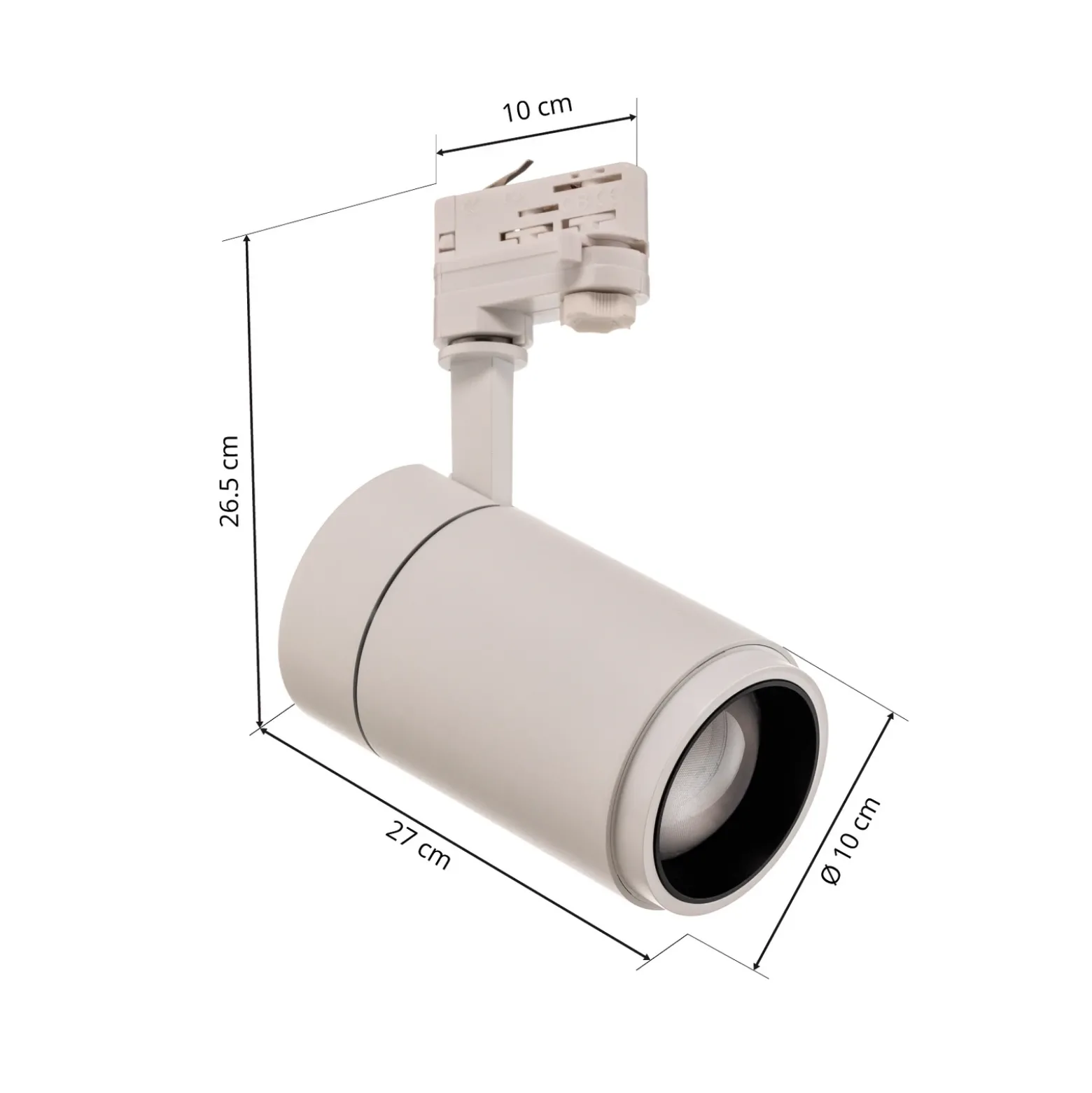 Arcchio Nanna foco de riel LED blanco 4000K 27W