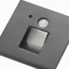 Arcchio Neru empotrada LED sensor angular, negro