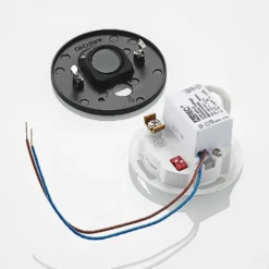 Arcchio Neru empotrada LED, sensor, redondo negro