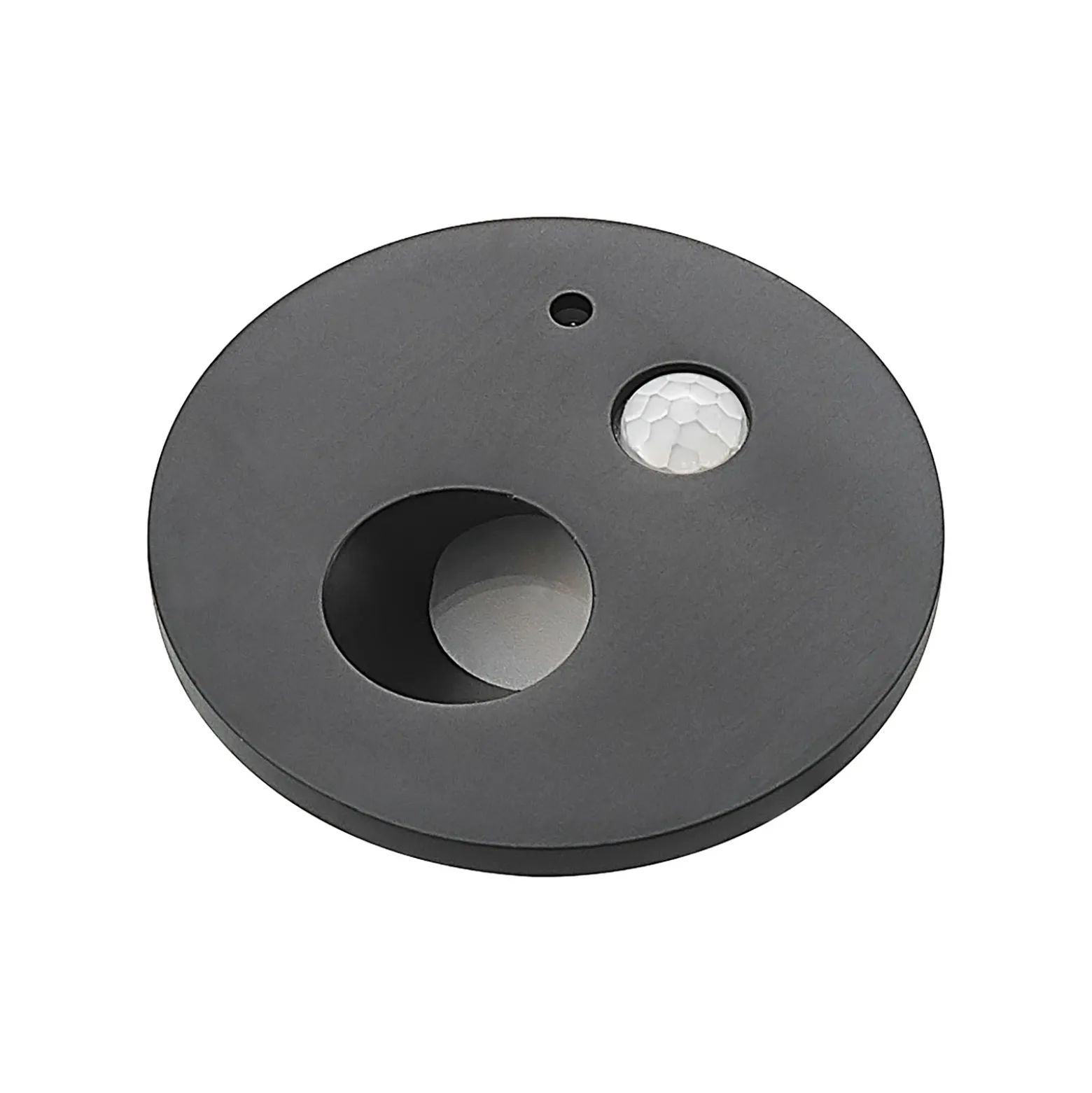 Arcchio Neru empotrada LED, sensor, redondo negro