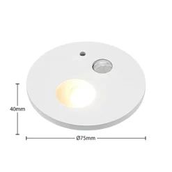 Arcchio Neru lámpara empotrada LED redondo, blanco