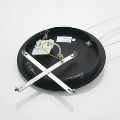 Arcchio Noabelle lámpara colgante LED, negro 80 cm