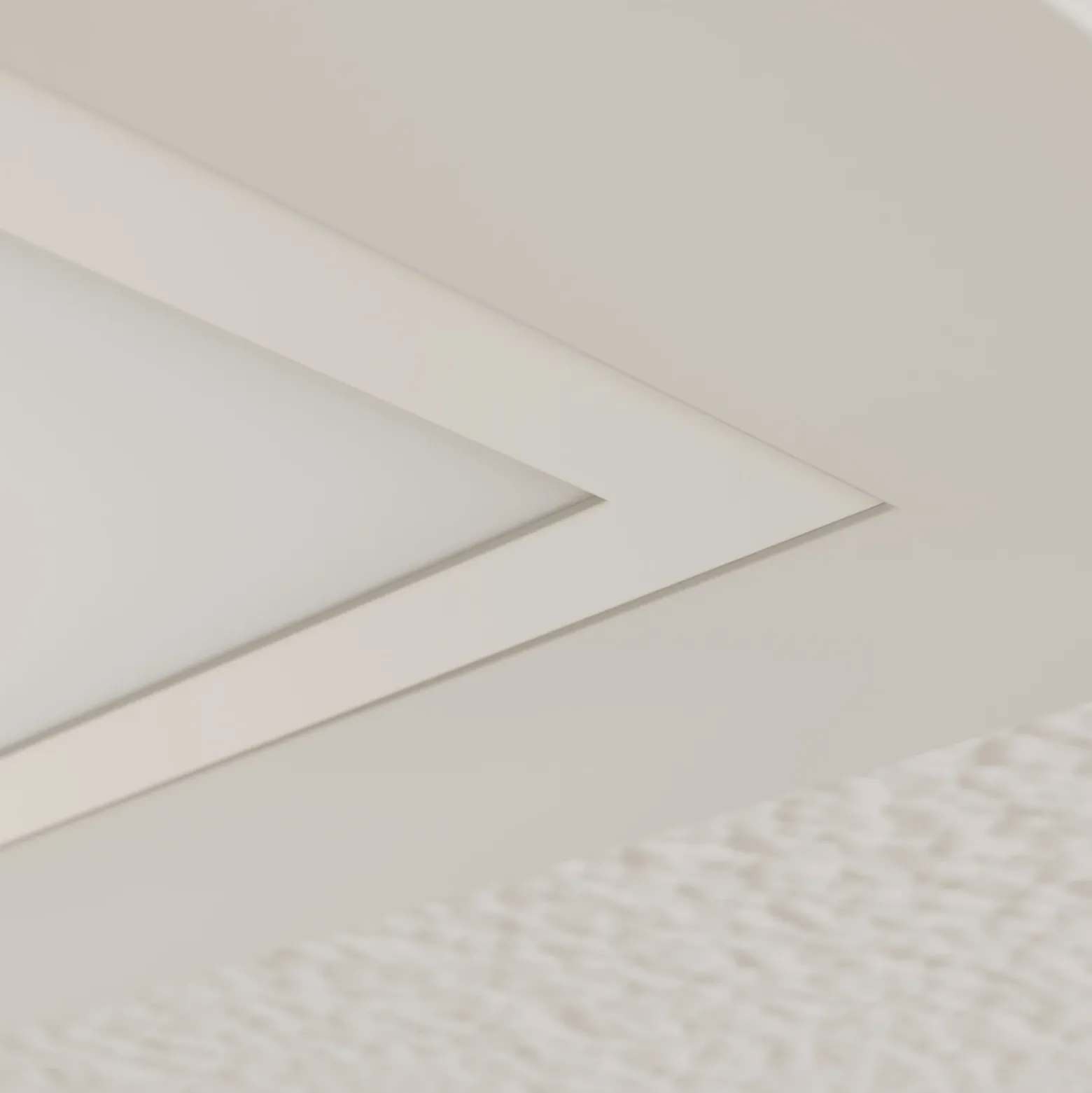 Arcchio Panel empotrado LED Viñas, 4.000 K, 36 W, 62 cm x 62 cm