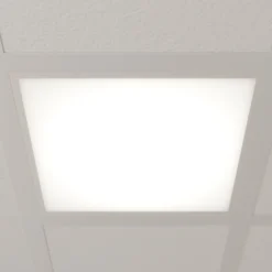 Arcchio Panel empotrado LED Viñas, 4.000 K, 36 W, 62 cm x 62 cm