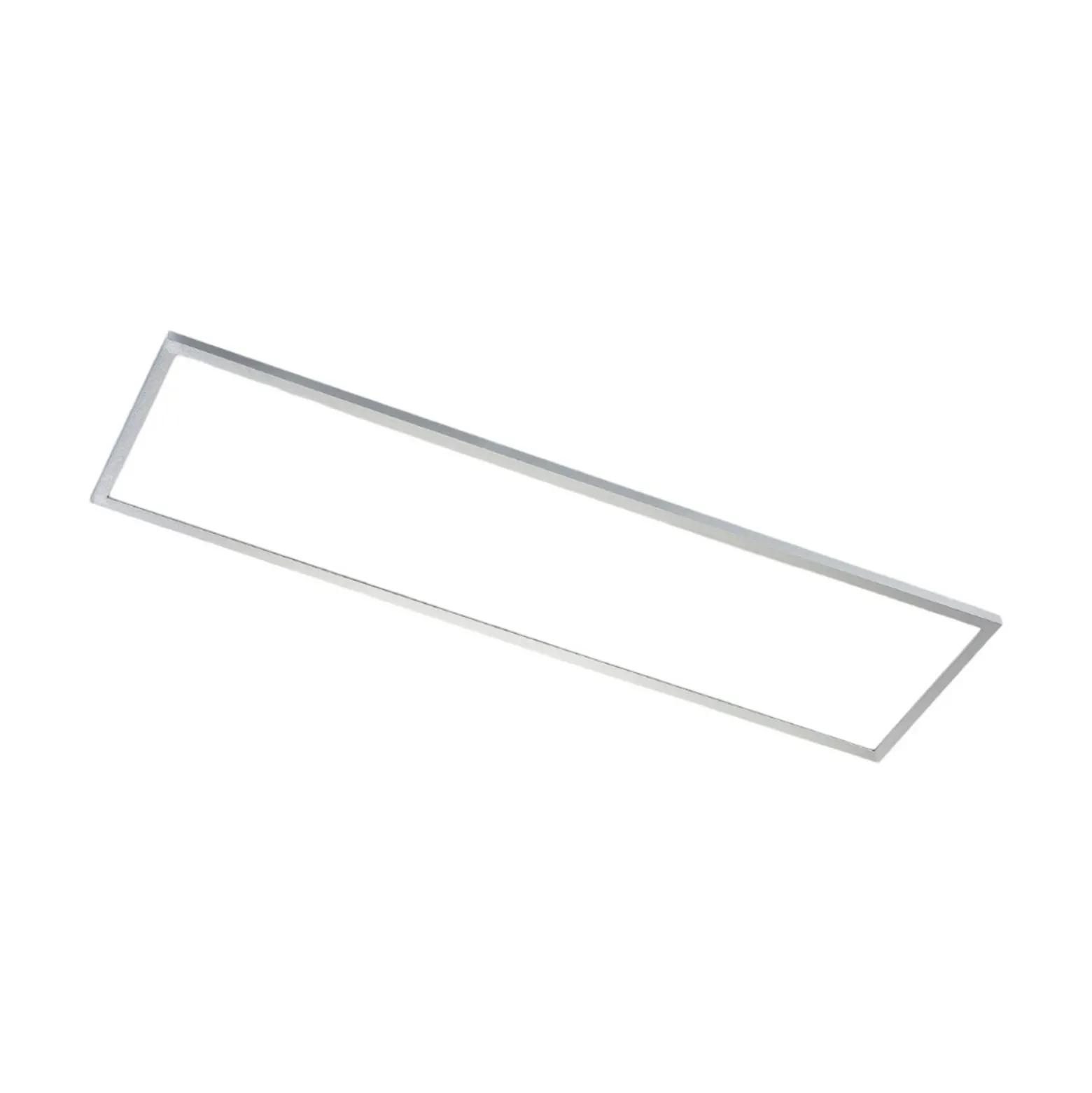 Arcchio Panel LED Arthur, 120 x 30 cm, plateado, 4000 K