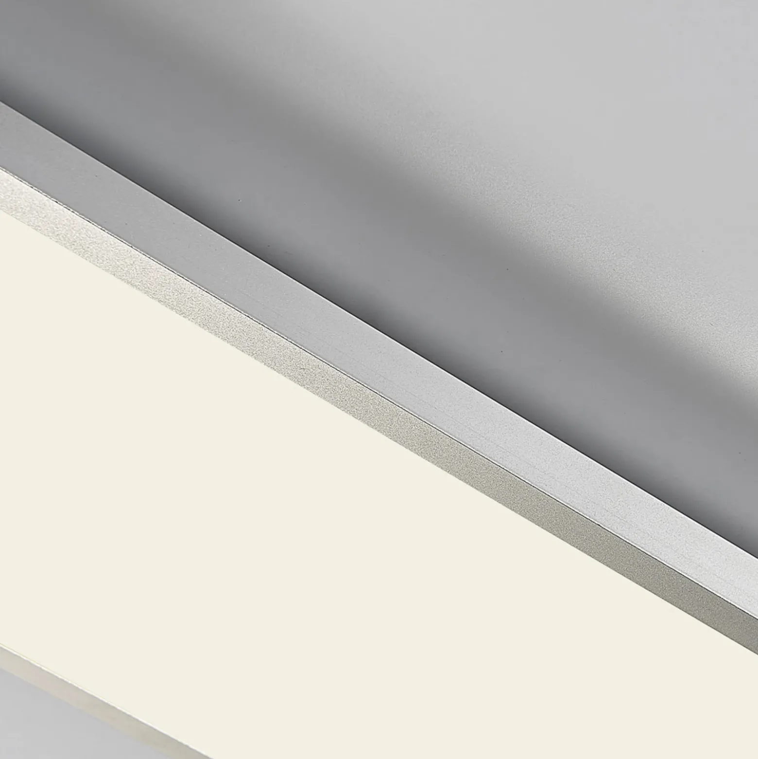 Arcchio Panel LED Arthur, 120 x 30 cm, plateado, 4000 K