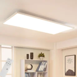 Arcchio panel LED Arya, atenuable, 119 cm x 59 cm, metal