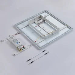 Arcchio Panel LED Brenda, 60 cx 60 cm, CCT, control remoto