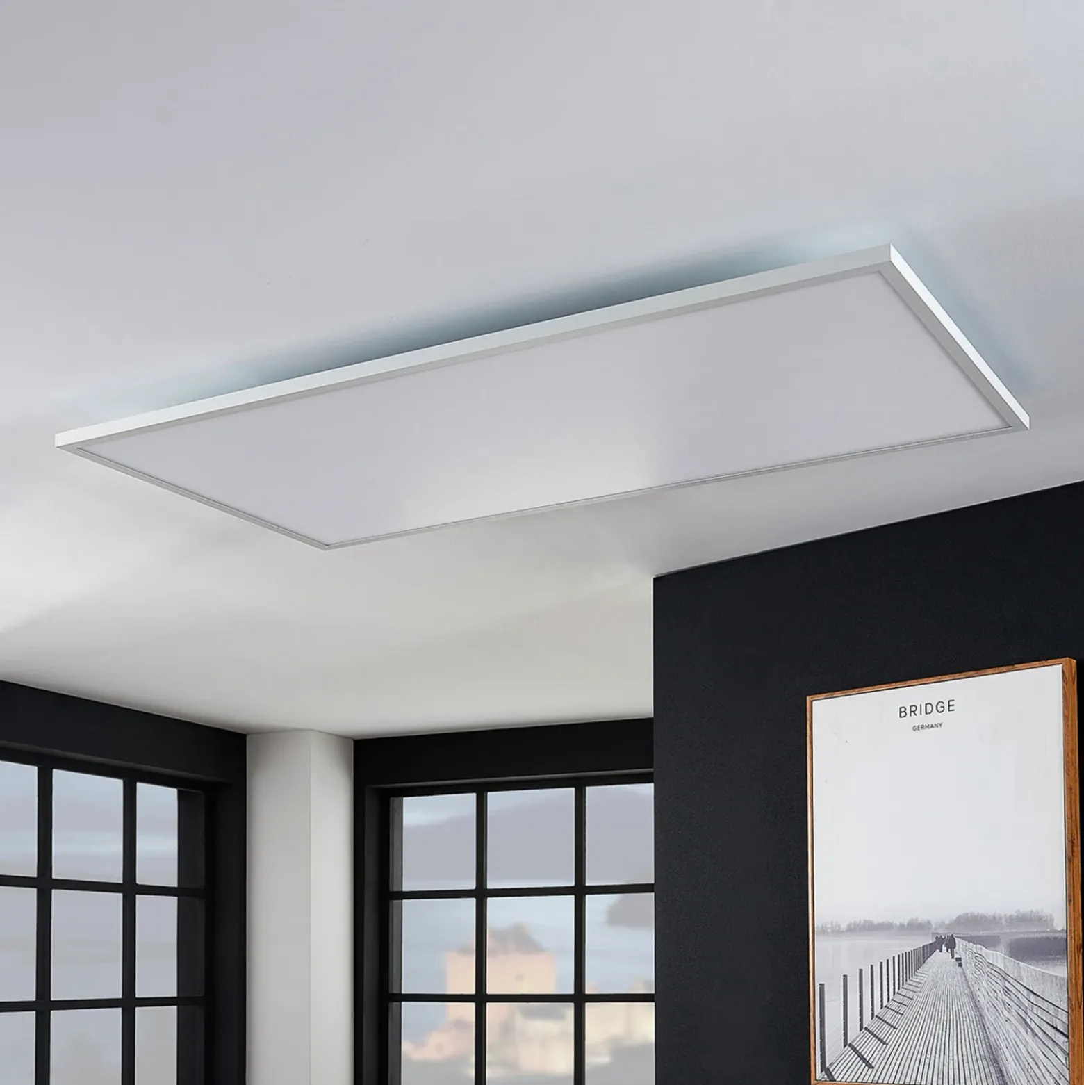 Arcchio Panel LED Brenda, 120 x 60 cm, CCT, control remoto