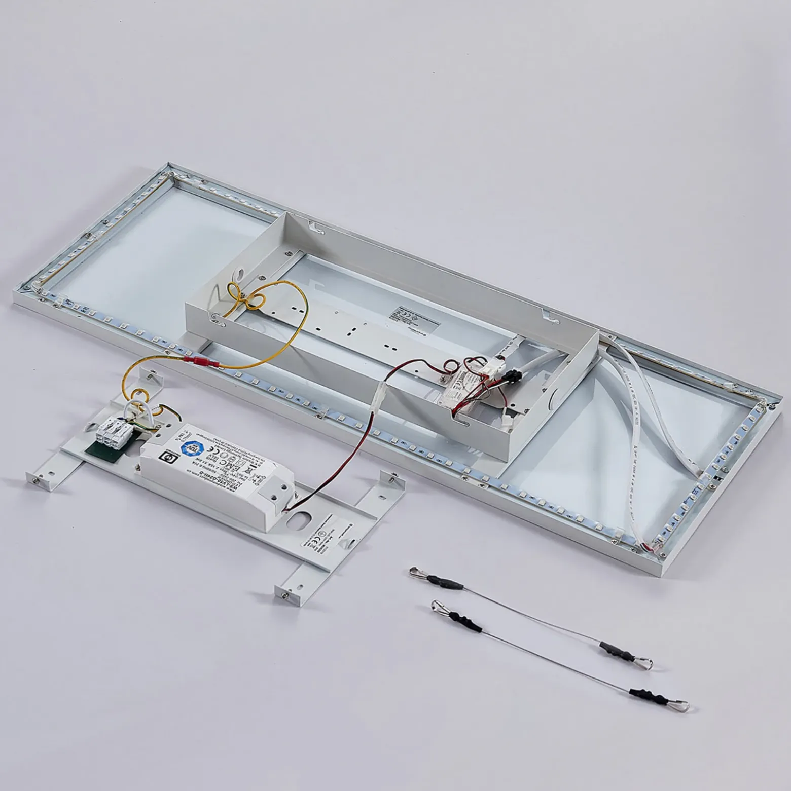 Arcchio Panel LED Brenda, 80 x 30 cm, CCT, control remoto