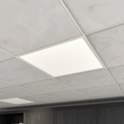 Arcchio Panel LED empotrado Viñas, 62 cm, blanco, aluminio, CCT
