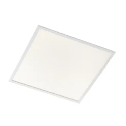 Arcchio Panel LED empotrado Viñas, 62 cm, blanco, aluminio, CCT
