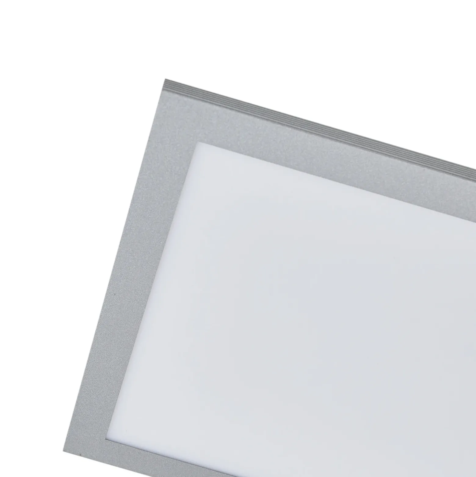 Arcchio Panel LED Lyndra, 80 cm, plata, aluminio, atenuable, CCT