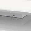 Arcchio Panel LED Lyndra, 40 cm, plata, aluminio, atenuable, CCT