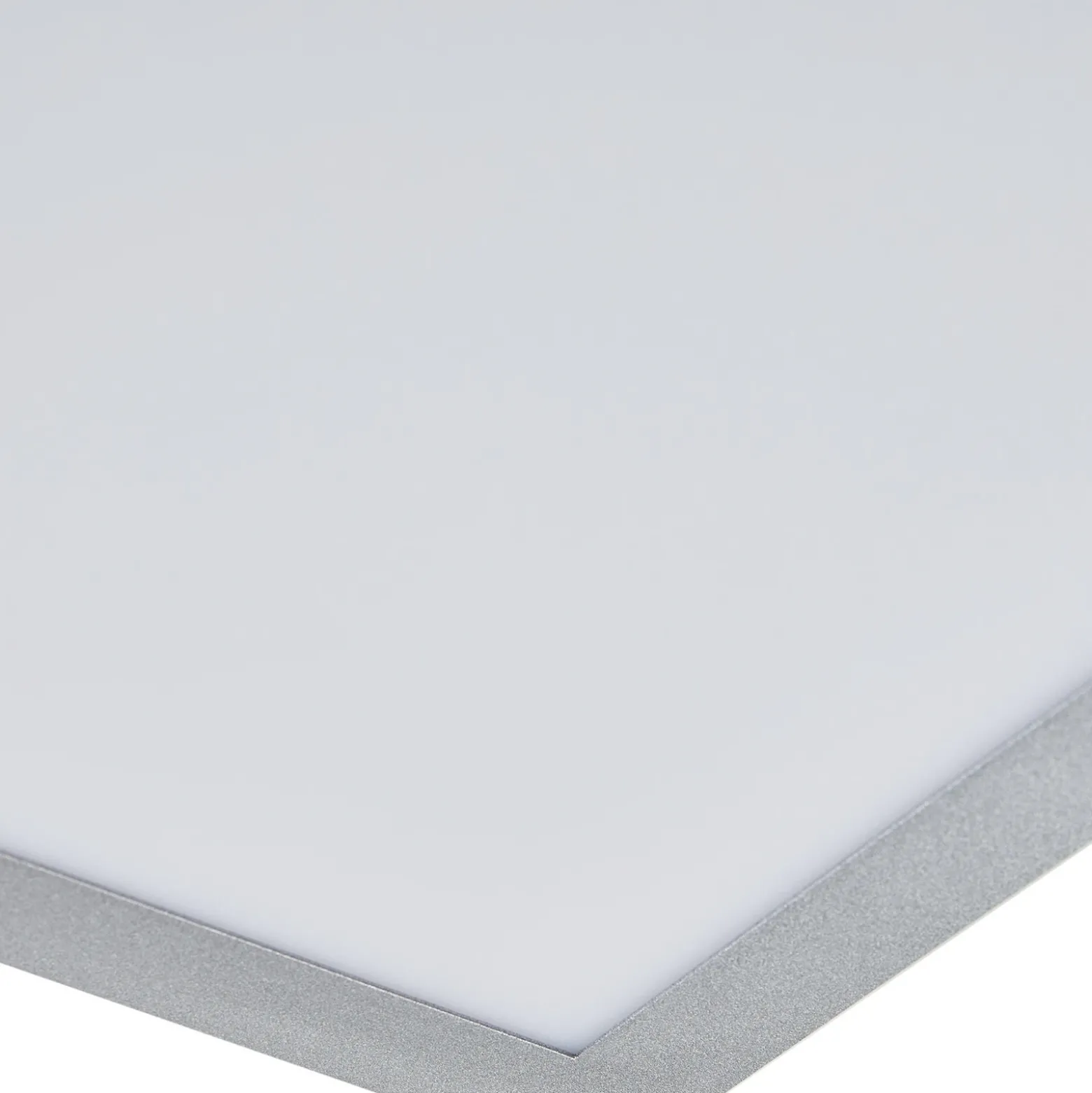 Arcchio Panel LED Lyndra, 40 cm, plata, aluminio, atenuable, CCT