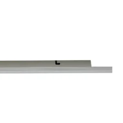 Arcchio Panel LED Lyndra, 80 cm, plata, aluminio, atenuable, CCT