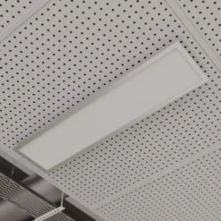 Arcchio Panel LED Lyndra, 120 cm, plata, aluminio, atenuable, CCT