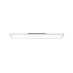 Arcchio Panel LED Lysander, 32W, CCT, 119cm, plata