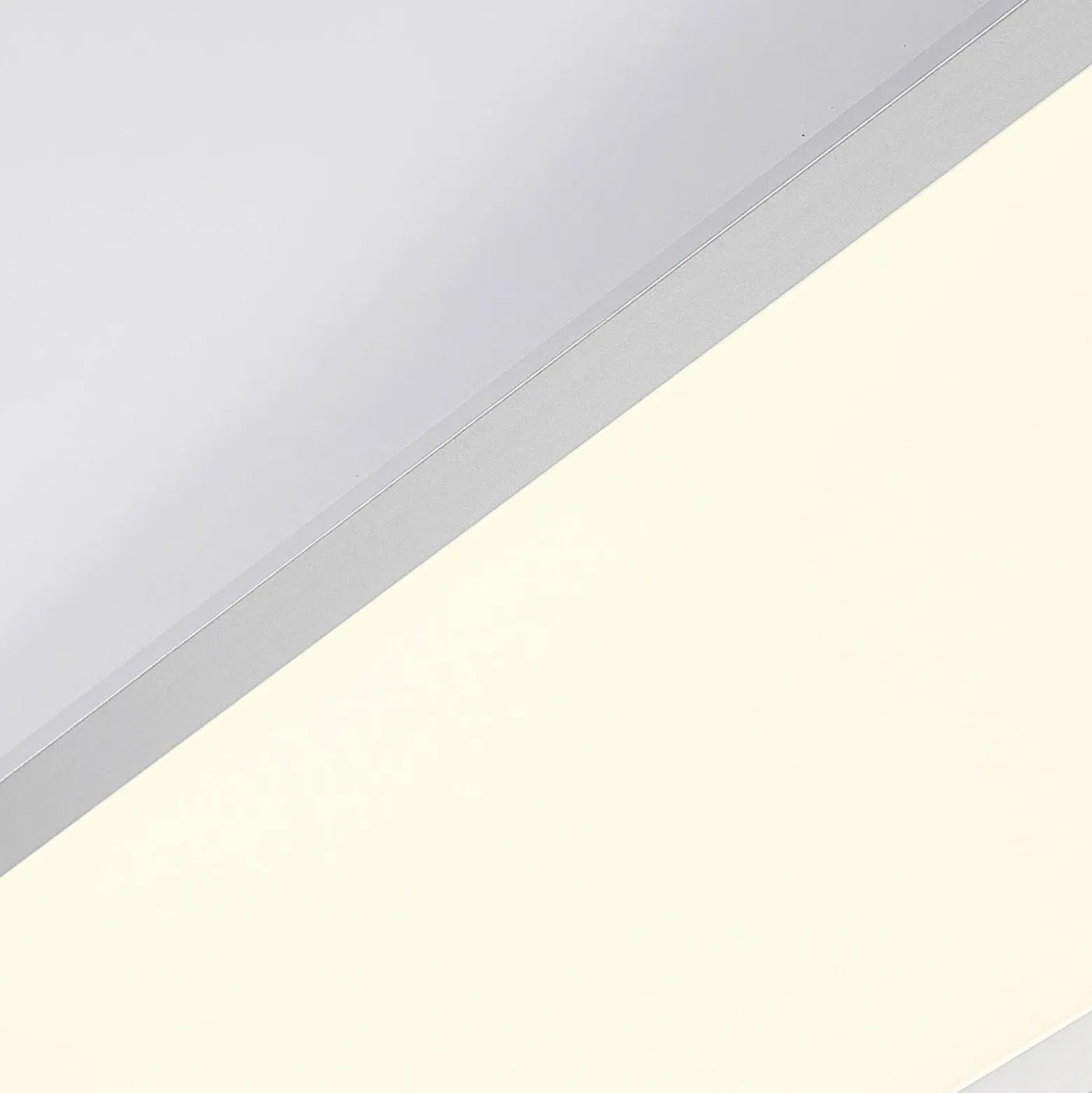 Arcchio Panel LED Lysander, 32W, CCT, 119cm, plata