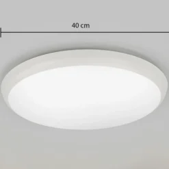 Arcchio plafón LED Augustin, Ø 40 cm, 4.000 K, IP54