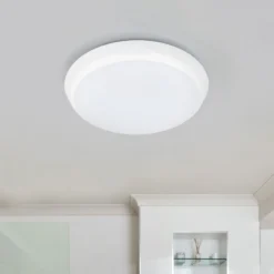 Arcchio plafón LED Augustin, Ø 20 cm, 4.000 K, IP54