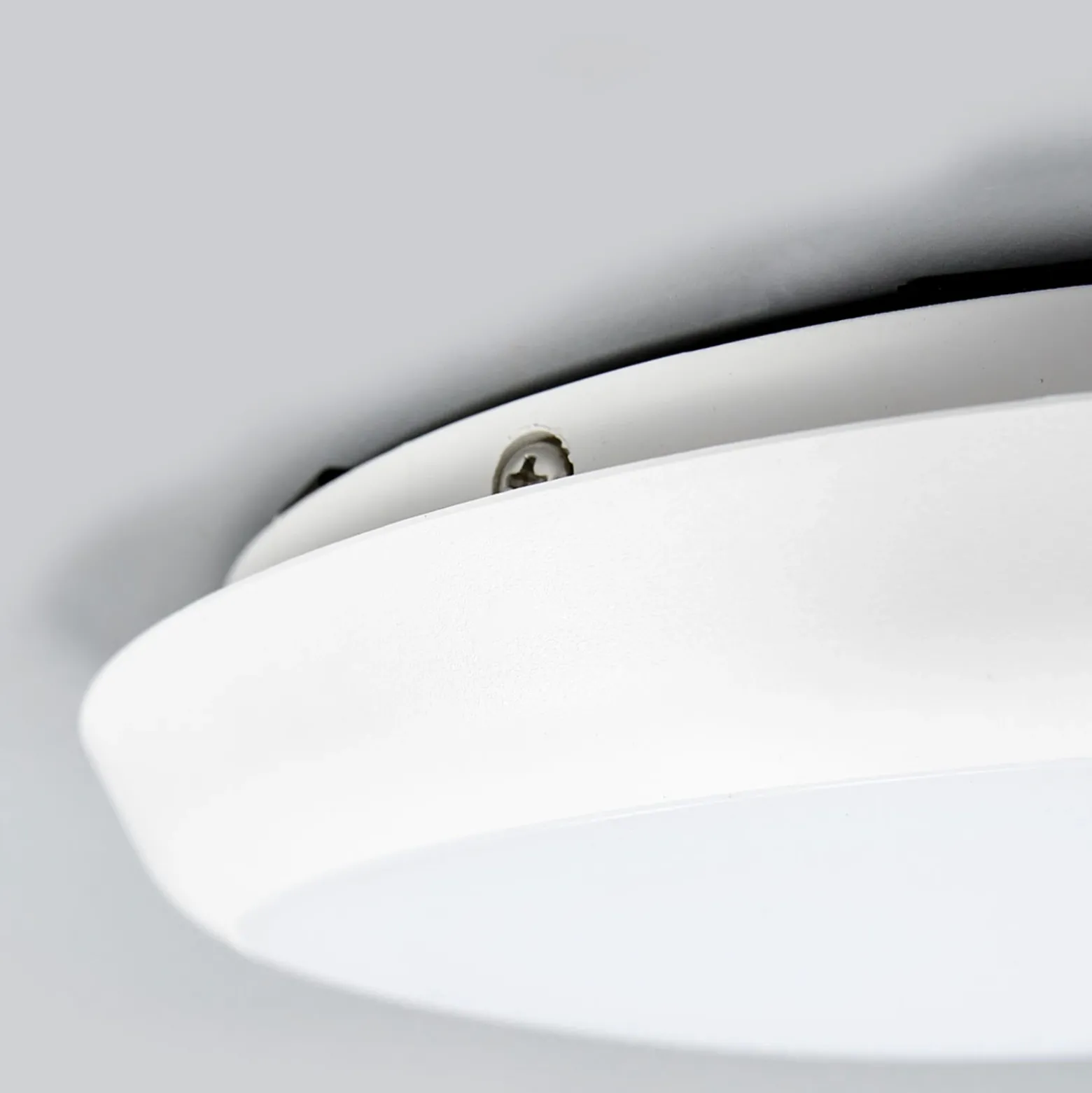 Arcchio plafón LED Augustin, Ø 20 cm, 4.000 K, IP54