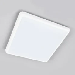 Arcchio plafón LED Augustin, 30 x 30 cm, blanco, IP54
