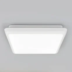Arcchio plafón LED Augustin, 25 x 25 cm, blanco, IP54