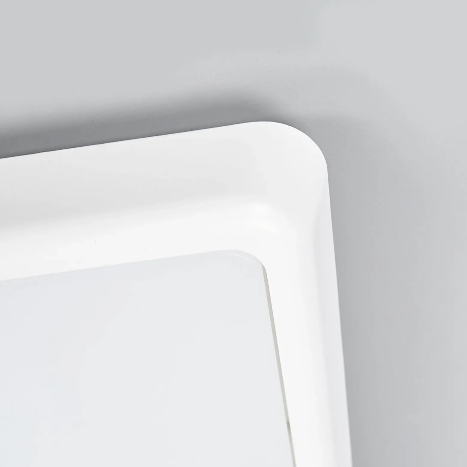 Arcchio plafón LED Augustin, 40 x 40 cm, blanco, IP54