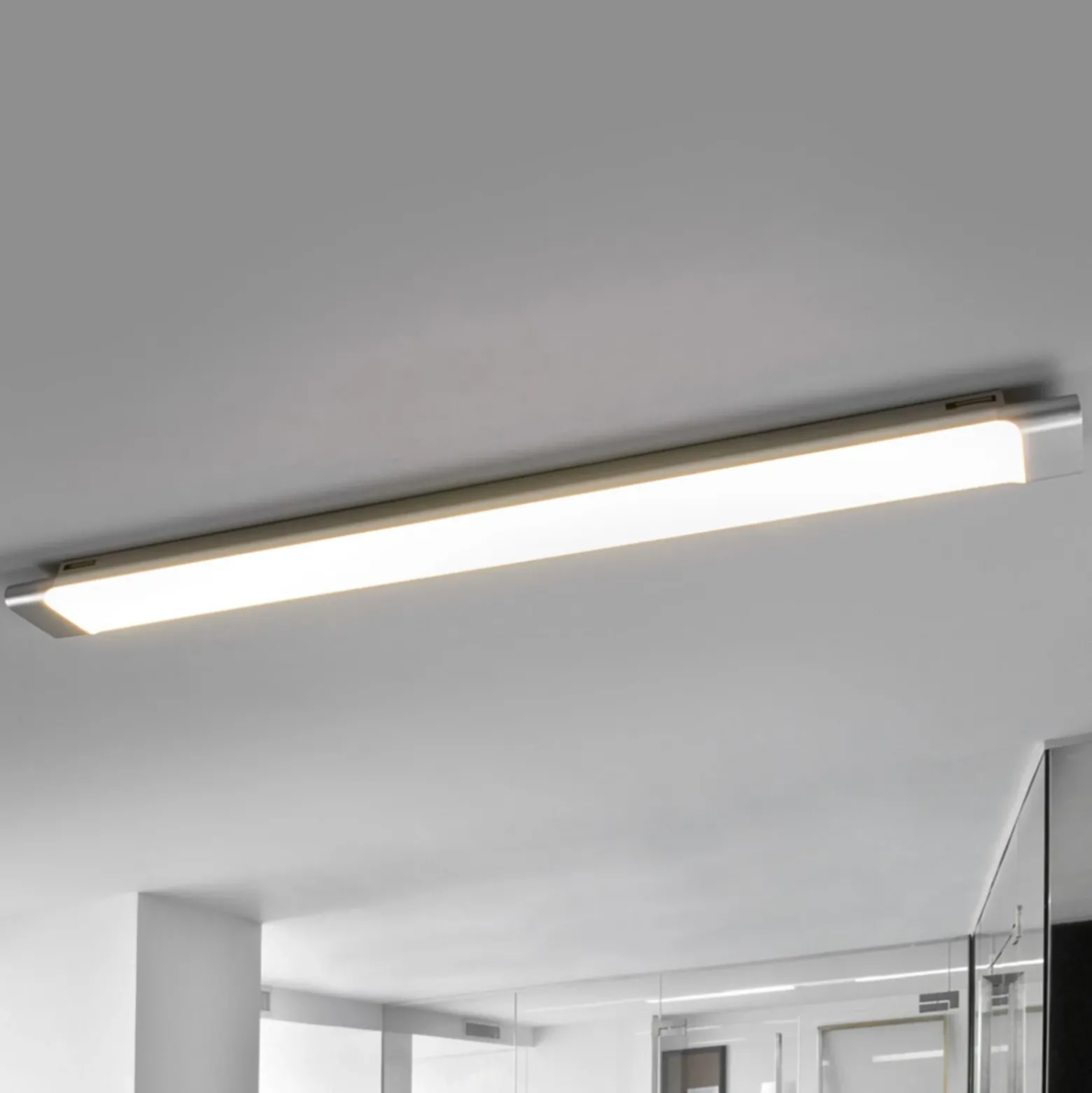 Arcchio Plafón LED Vinca, 90 cm, 2.650 lm, 4.000K
