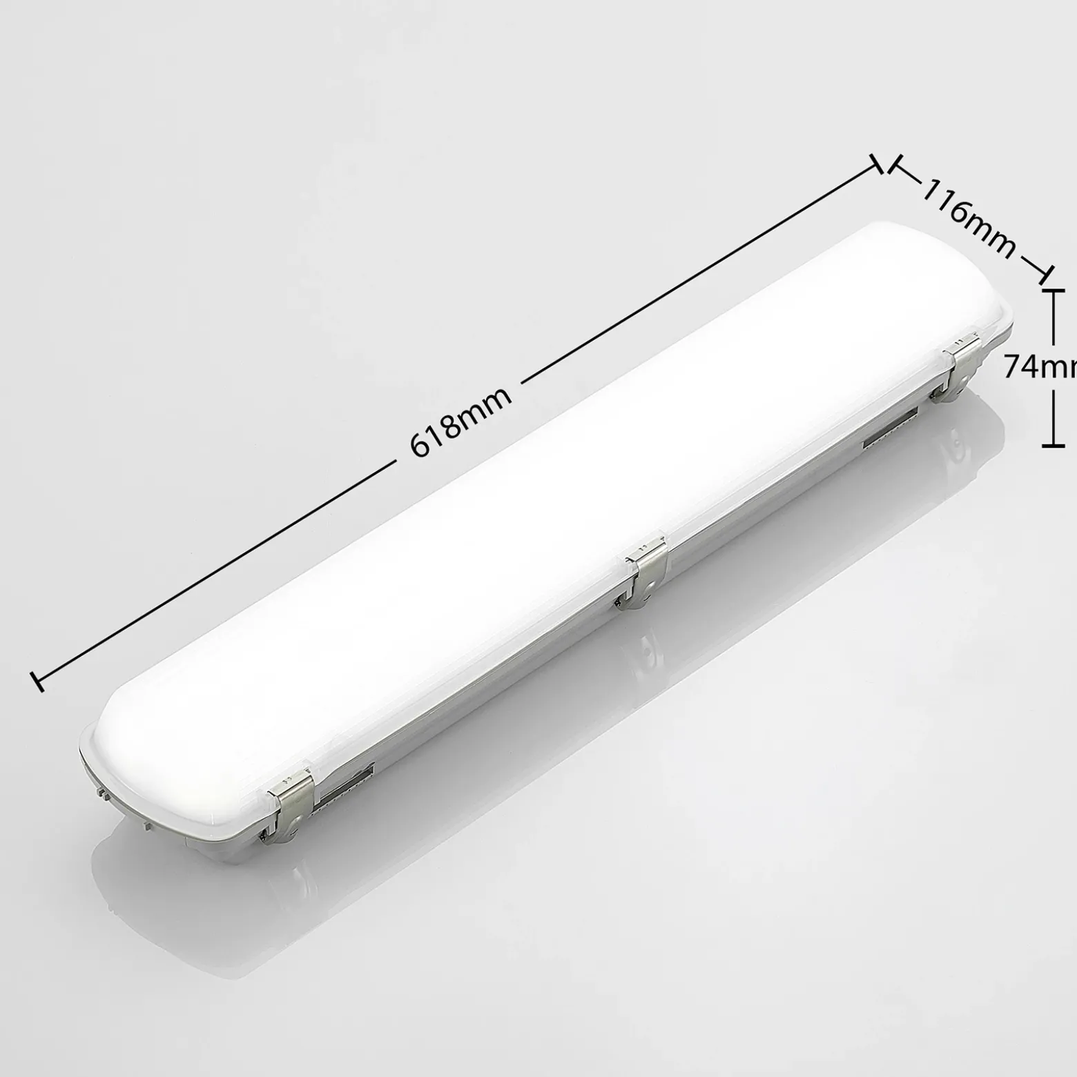 Arcchio Rao lámpara LED resistente humedad 61,8 cm