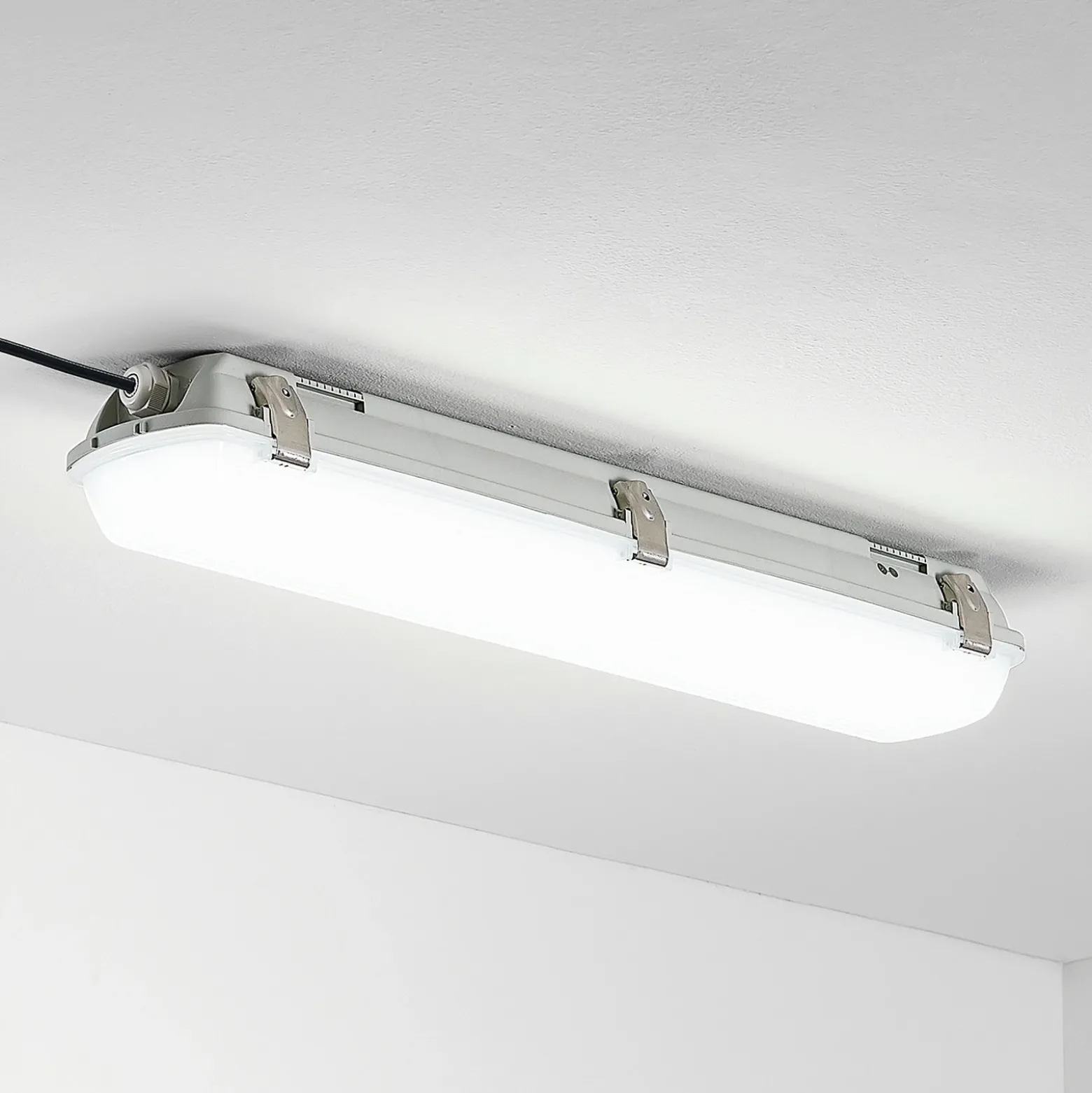 Arcchio Rao Lámpara LED resistente a la humedad, longitud 61,8 cm, lote de 2